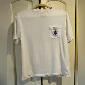 Men’s White Vineyard Vines T-shirt, Martha’s Vineyard, Small